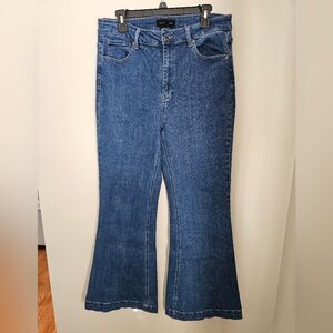 Risen High Rise Clean Kick Flare